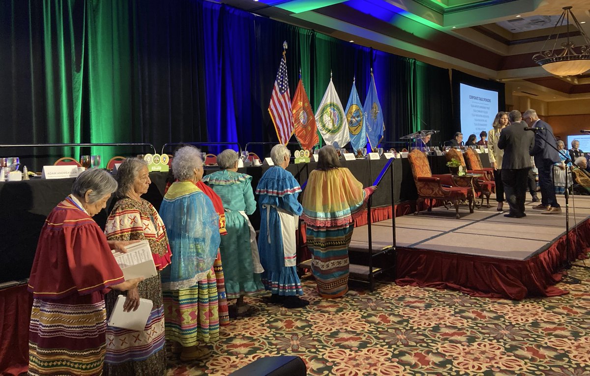 I attended the Tulsa Regional Chamber - State of the Tribal Nations 2024. The Muscogee, Cherokee & Osage Nations contribute billions to Oklahoma's economy by working together with non-tribal counterparts. Gov. Stitt - stop fighting tribal sovereignty & start respecting it.