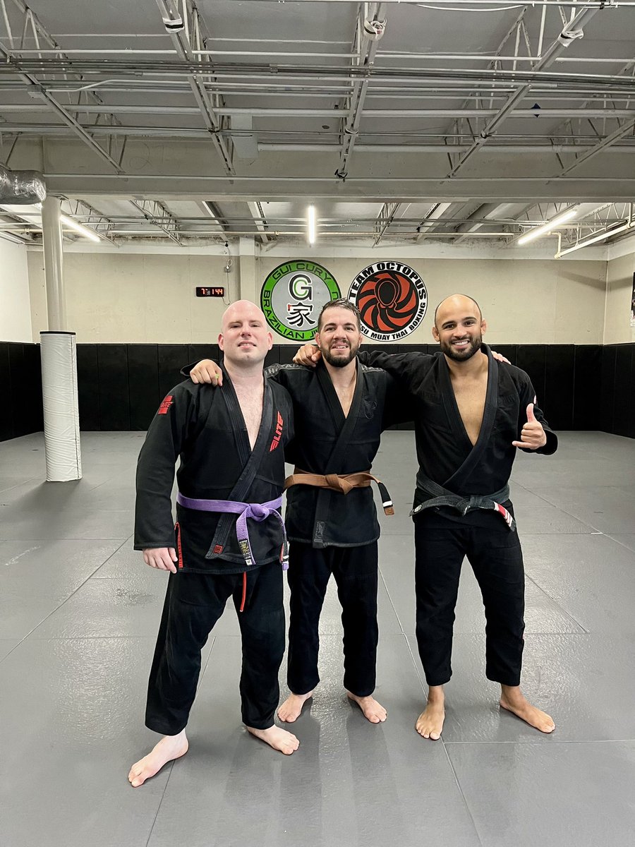 Look who put on a gi today! Appreciate the work bro @Cody_Durden!