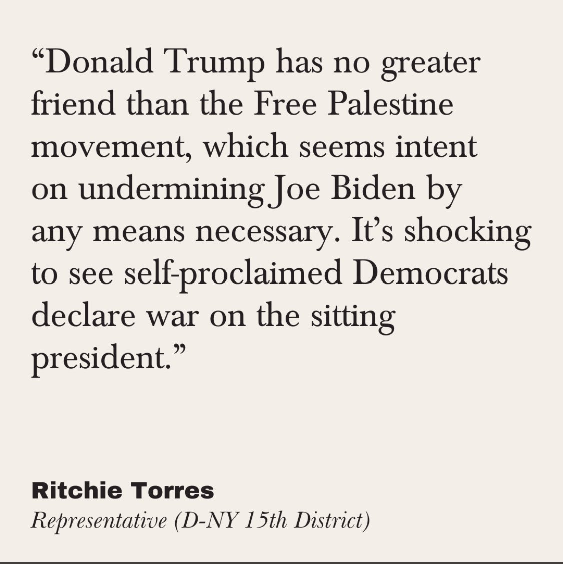 Donald Trump has no greater friend than the Free Palestine movement, which is intent on undermining Joe Biden by any means necessary. thefp.com/p/activists-pl…