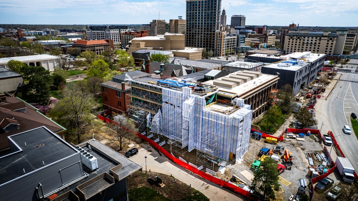 Currently under construction, the new addition of Architecture Hall will be named HDR Pavilion. The name was unanimously approved by the University of Nebraska Board of Regents on April 19. go.unl.edu/hdrcoa A special thanks to @HDRarchitecture for their ongoing support!