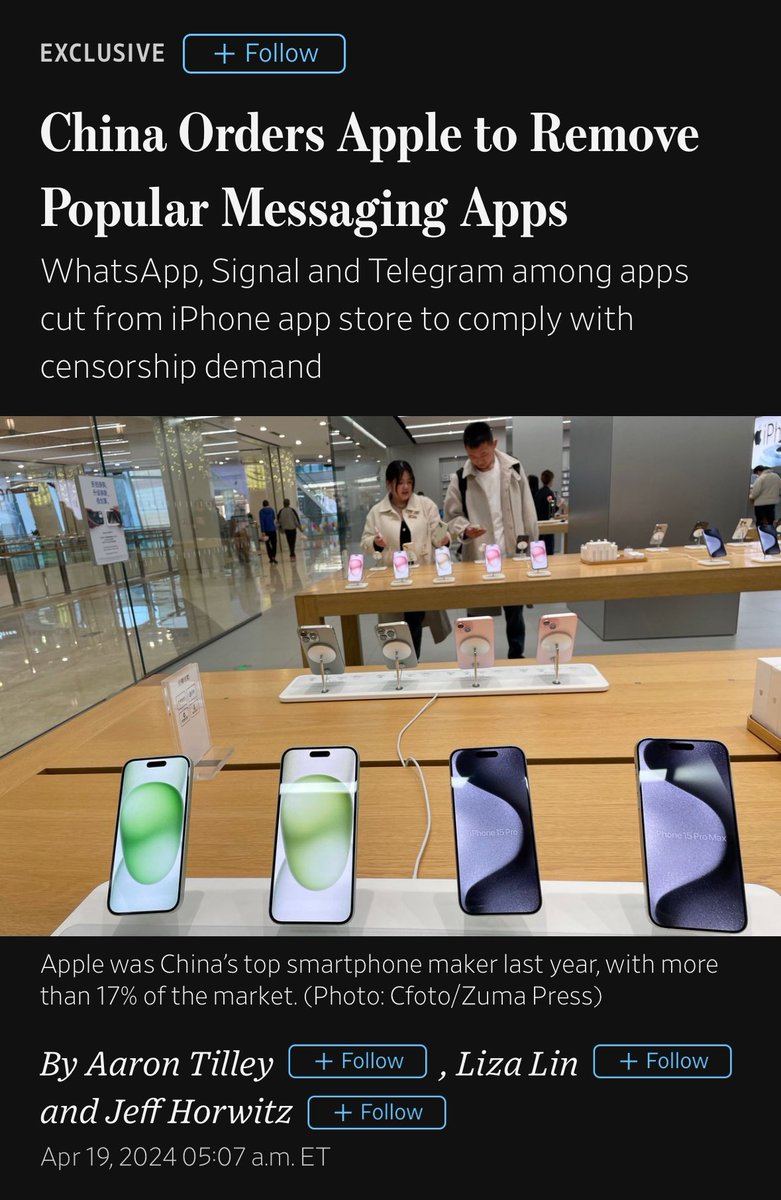 Let me see if I’ve got this straight: China bans Western apps But the West isn’t supposed to ban Chinese apps? China, Iran and Russia ban internal protests against authoritarianism But finance and coordinate protests in the West? One-sided freedom as a root vuln