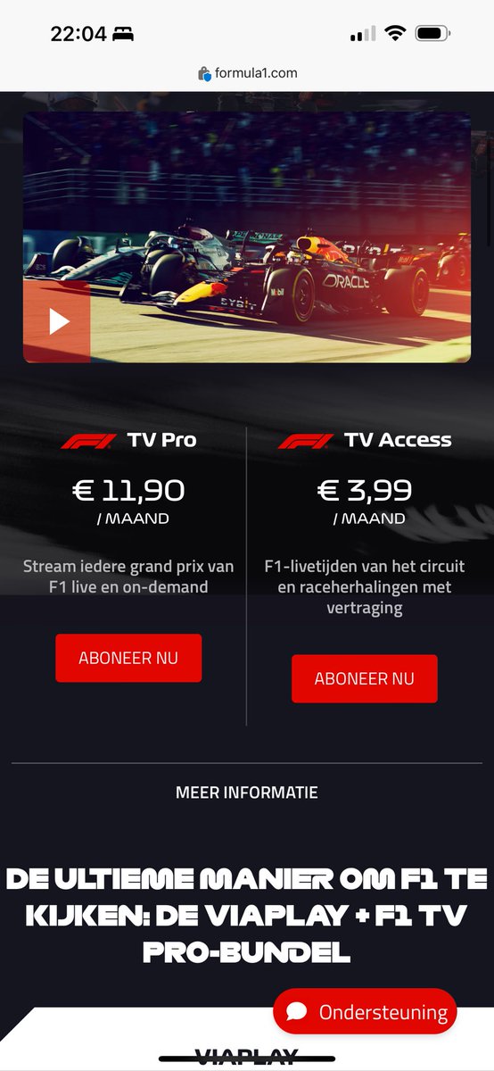 WaltervdA's tweet photo. @GPFansNL #viaplay naait de Nederlandse fans. 1 jaar geleden f1tvpro voor ca. 65-70€. Vanaf dit jaar €95,- en nu de deal rond is €12 per maand. Dat is 2x zoveel als ik begin 2023 betaalde. Iedereen moet en zal naar Viaplay kijken, ook als je dit niet wilt. 
Een vpn met DE geeft €75/jr https://t.co/ObufGKkzFn