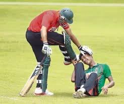 Mustafizur Rahman already in a mood for playing Bangladesh 😀😀😀!!

#LSGvCSK