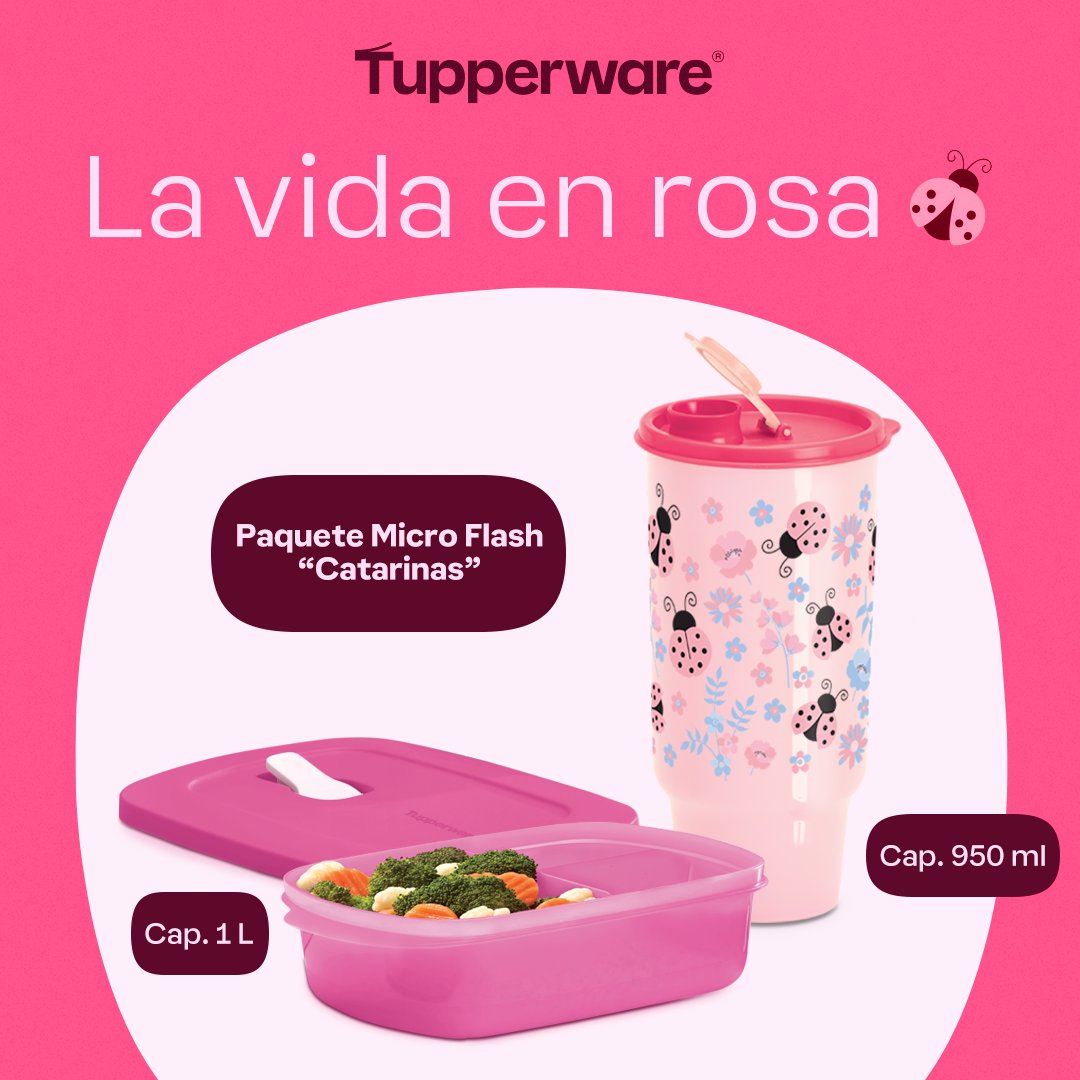 Los días son mejores cuando disfrutas de tu lunch y tu bebida favorita, sin perder el estilo. 💁🏻‍♀️💅🏻
Paquete Micro Flash “Catarinas” disponible con tu Emprendedor.