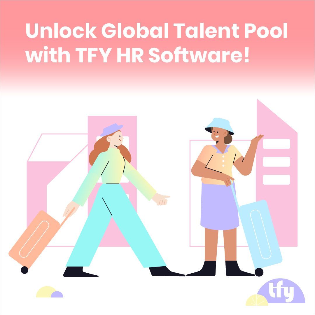 Unlock the Global Talent Pool with TFY HR Software! 🌎

Source top freelancers worldwide pay flexibly, and track project progress effortlessly. Revolutionize your hiring process with TFY today! 💡💼 
#GlobalTalent #TFYHRSolutions