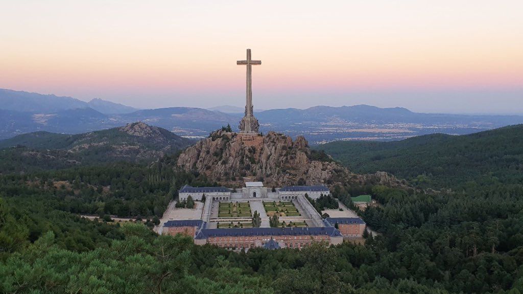 hazteoir's tweet photo. Hello, @JohnCena. In Spain, they want to destroy El Valle de los Caídos (the Valley of the Fallen), which houses the largest cross ✝️in the world. We have launched the #SalvemosElValle (#SaveTheValley).
Please, help. We need to protect it.
God Bless you. https://t.co/GmjCwAiHdS