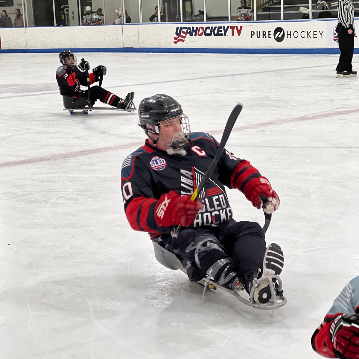 Action started yesterday afternoon in Pennsylvania for the inaugural USA Hockey Sled National Championships! Our Atlantic Affiliate Hammerheads are the host team, and we are proud to have three teams competing. #Hockey | #HockeyIsForEveryone | #USAHockey | #DisabledHockey