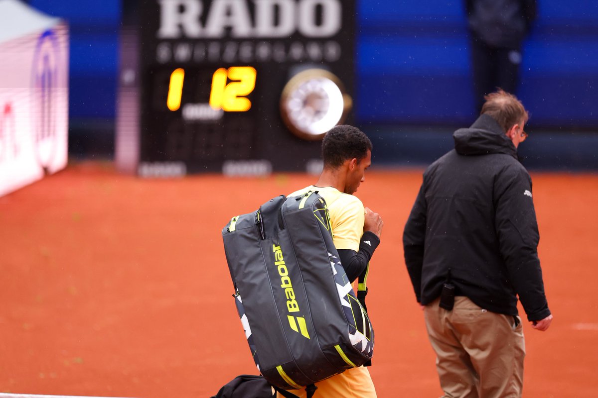 TO BE CONTINUED // due to bad light and weather conditions .. @Struffitennis & @felixtennis #BMWOpen #tennis #munich #atp