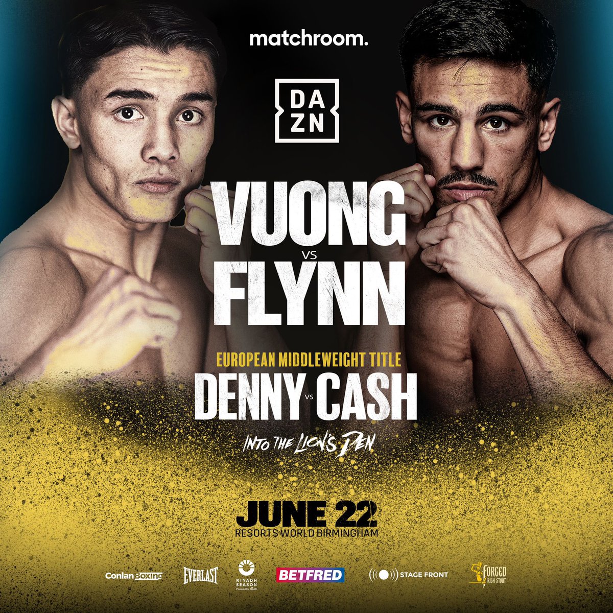 June 22 set to be a busy night

<a href="/realhamzauddin/">Hamza Uddin</a> 
<a href="/mmali_79/">Muhammad Ali</a>
<a href="/CameronVuong/">Cameron Vuong</a>
