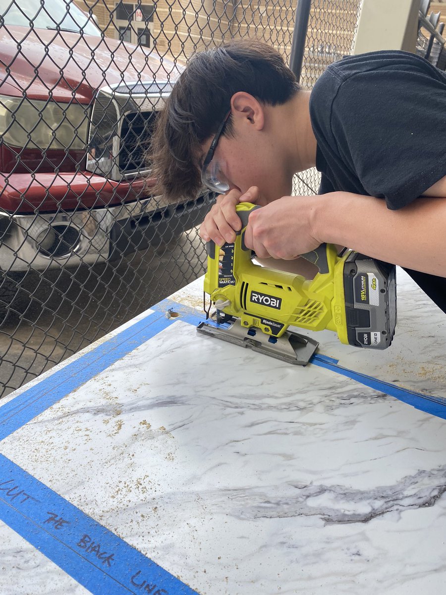 Tiny House #5 is nearing completion! Every student on the build team is working incredibly hard to make sure this home is ready for one of our great veterans. 🇺🇸 <a href="/HumbleISD_SCHS/">Summer Creek High</a> <a href="/HumbleISD/">Humble ISD</a> <a href="/HumbleISD_CTE/">Humble ISD CTE</a> <a href="/SCHS_Architect/">@SCHS_Architecture</a>