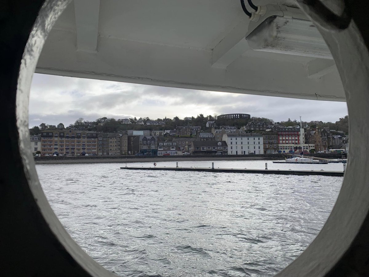 Spirits were high, even if the cloud was low as we set off on our first #cruise of the season. Thanks to Chef Steve @Landlocked68 for his usual super Through the Galley Porthole shots! We've missed them!