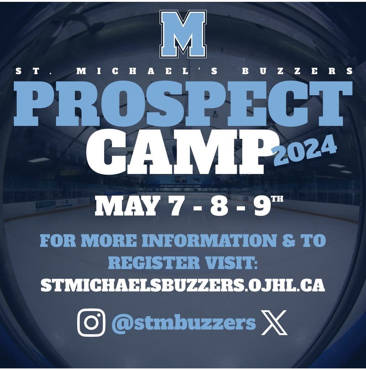 Interested in becoming a Buzzer? Reach out to me or check the website to attend our prospect camp this May! 

stmichaelsbuzzers.ojhl.ca/camps/may-camp…

#buzzers #OJHL #leagueofchoice Ⓜ️