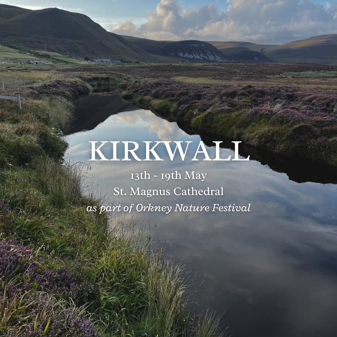 The Nature Library is heading to Kirkwall as part of the Orkney Nature Festival 13-19 May! Installed at St. Magnus Cathedral, it’ll be curated around the habitats, species and topics throughout the programme, and it’s a dream programme. thenaturelibrary.com/locations/kirk… 📷 @FrancesScott