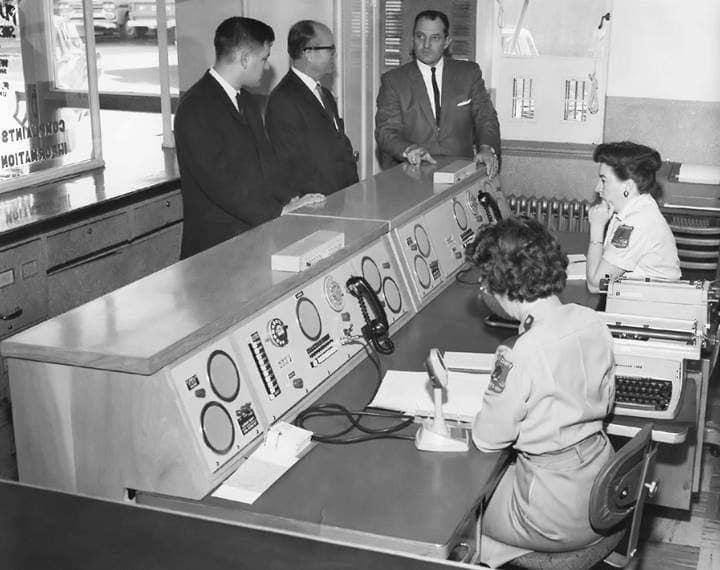 For our #FlashbackFriday post, we go back to 1966! This was our first 24-hour Dispatch center in the old Sheriff’s Office and jail behind the historic courthouse in old town Auburn. Pictured are Donna Gasper & Beverly Brunkhorst. Sheriff Bill Scott is standing, right. Thank…