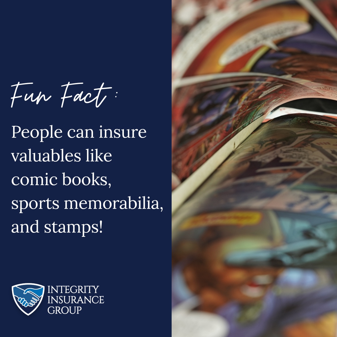 In addition to traditional assets like homes and cars, insurance can also be purchased for more unconventional items. For example, some people insure valuable collectibles like comic books, sports memorabilia, or rare stamps to protect their investment against loss or damage.
...