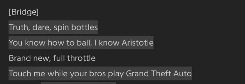 Taylor Swift used to throw out banger after banger and now she writes songs for the 35 year old single women that hit on local high school football players and drive a Jeep Grand Cherokee