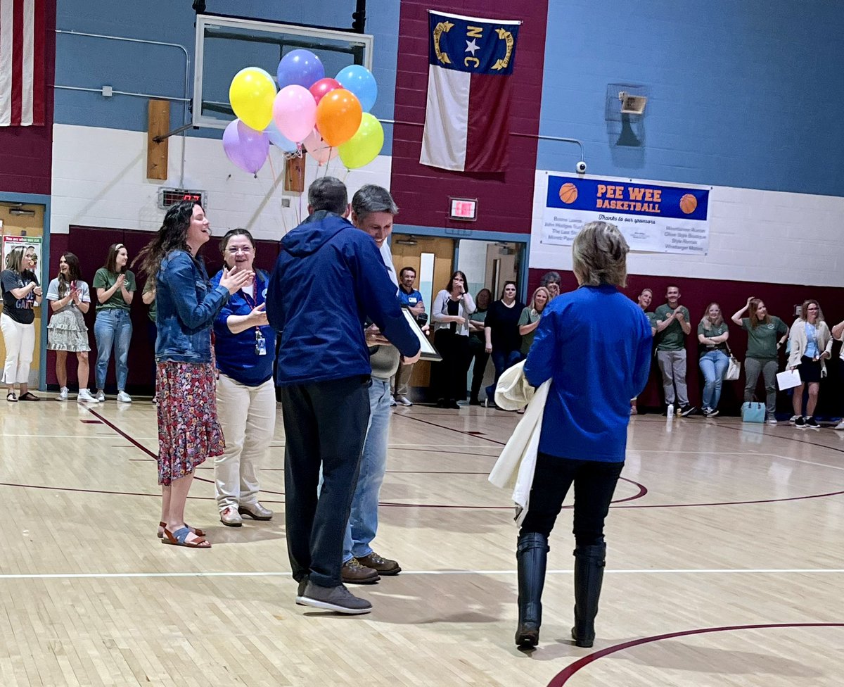WataugaSchools's tweet image. CONGRATULATIONS TO MR. SCOTT CARTER, OUR 2024-25 PRINCIPAL OF THE YEAR!! 🎊👏🏻

Thank you for being an incredible school leader with a big heart! 
#WeAreWatauga #POY
@covecreekschool