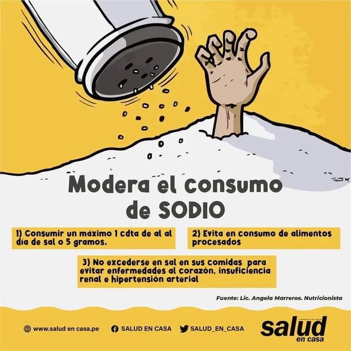 #Alerta : ¡Cuidado con el exceso  sal ! Lic. @JessicaHuaman_  @ArribaMiGente_  .

youtube.com/watch?v=SUzuKs…

#nutricionista #sal  #sodio #saludpreventiva #ArribaMiGente #LatinaTelevision #Lima #Peru