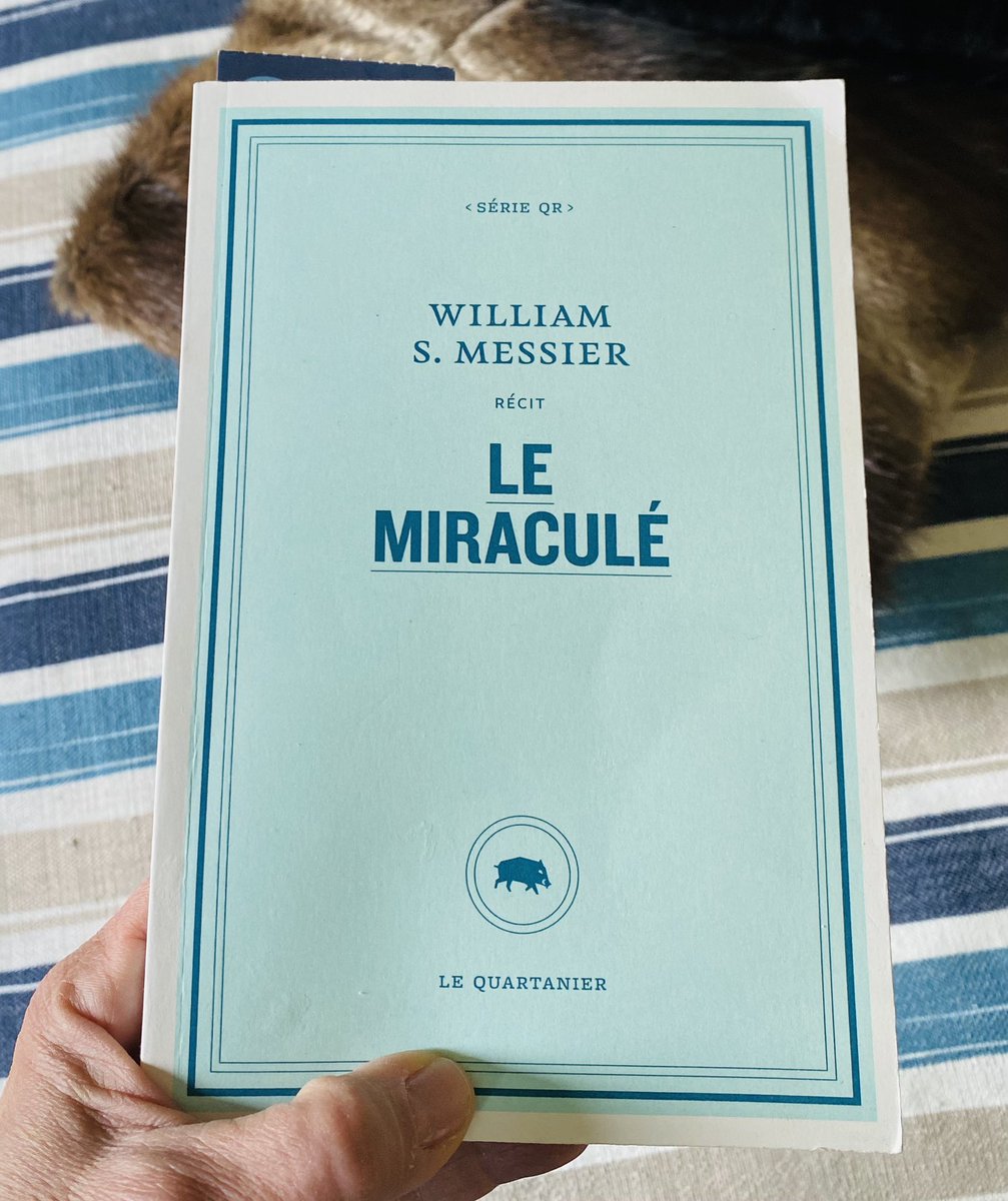 « La mémoire est la plus sadique de nos facultés. » p. 89

J’aime beaucoup ma <a href="/VendrediLecture/">VendrediLecture</a>, de William S. Messier, un auteur de Sherbrooke, <a href="/LeQuartanier/">Le Quartanier</a>.