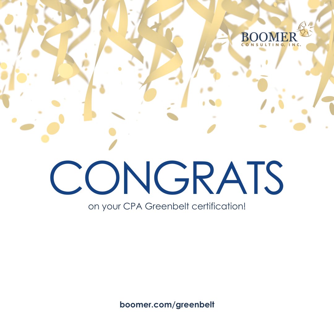 #Congratulations to Brenda Peyton, CPP with JCCS PC on completing the Boomer Lean Six Sigma Green Belt Training! #accounting #cpa #sixsigma #leansixsigma #training #greenbelt #certification