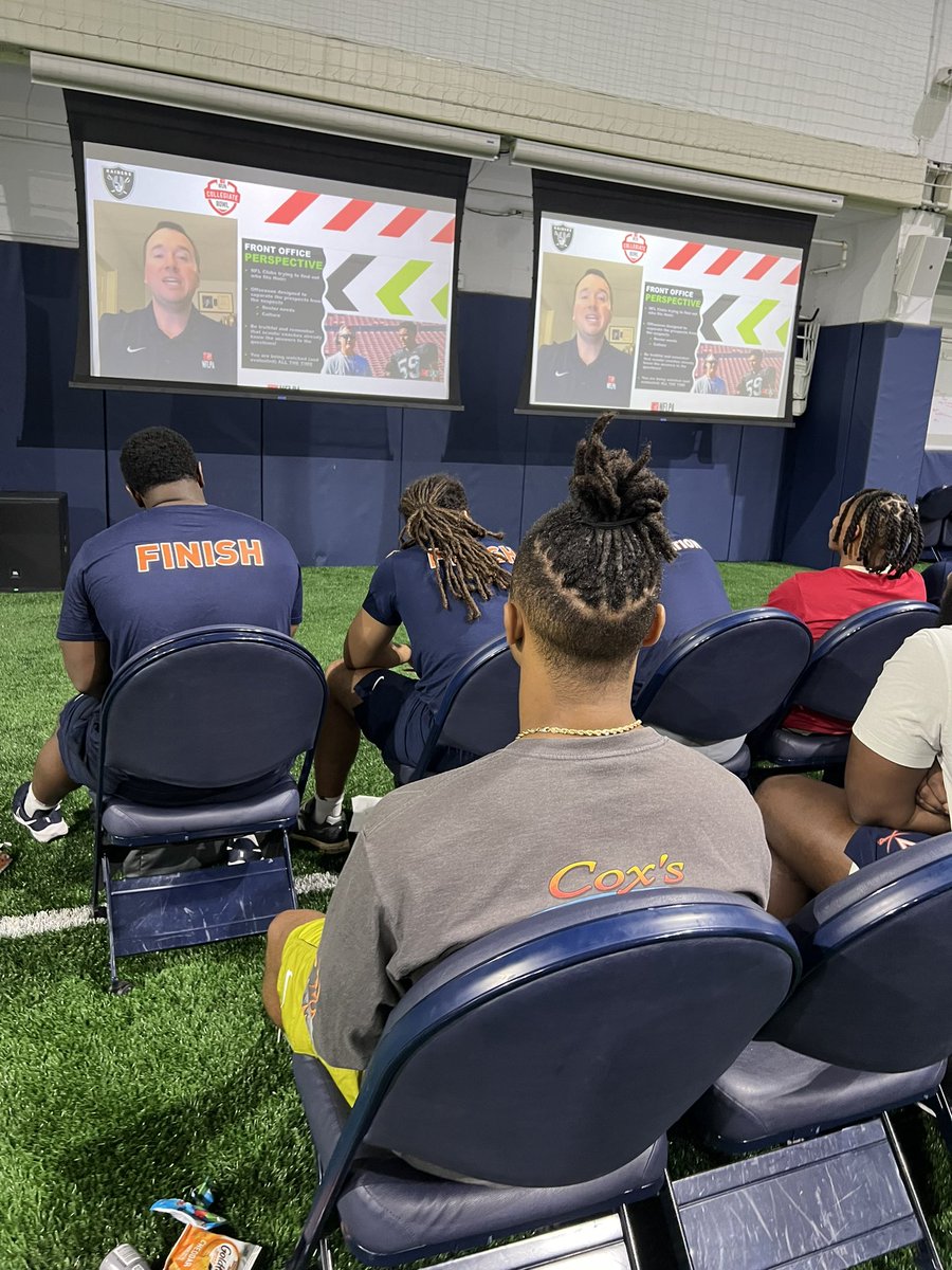 Thank you to @UVAFootball @jsperos for hosting @NFLPA Business of Football! We are glad to be a part the #education #process