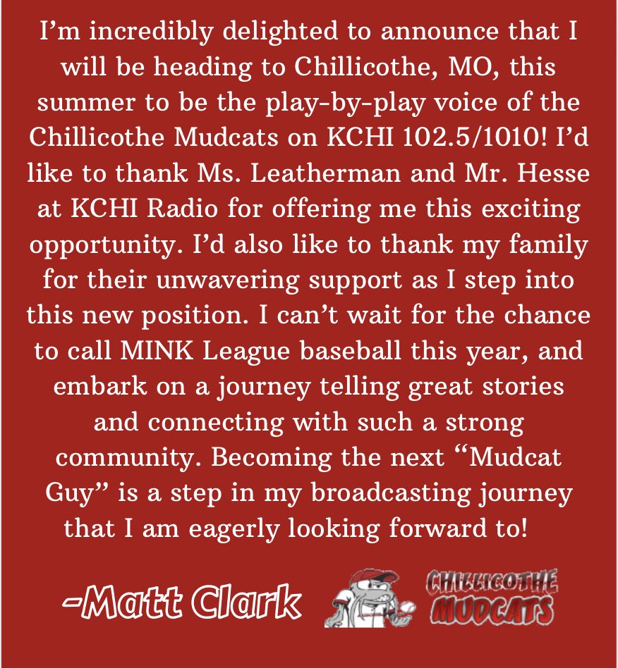 Matt Clark tweet media