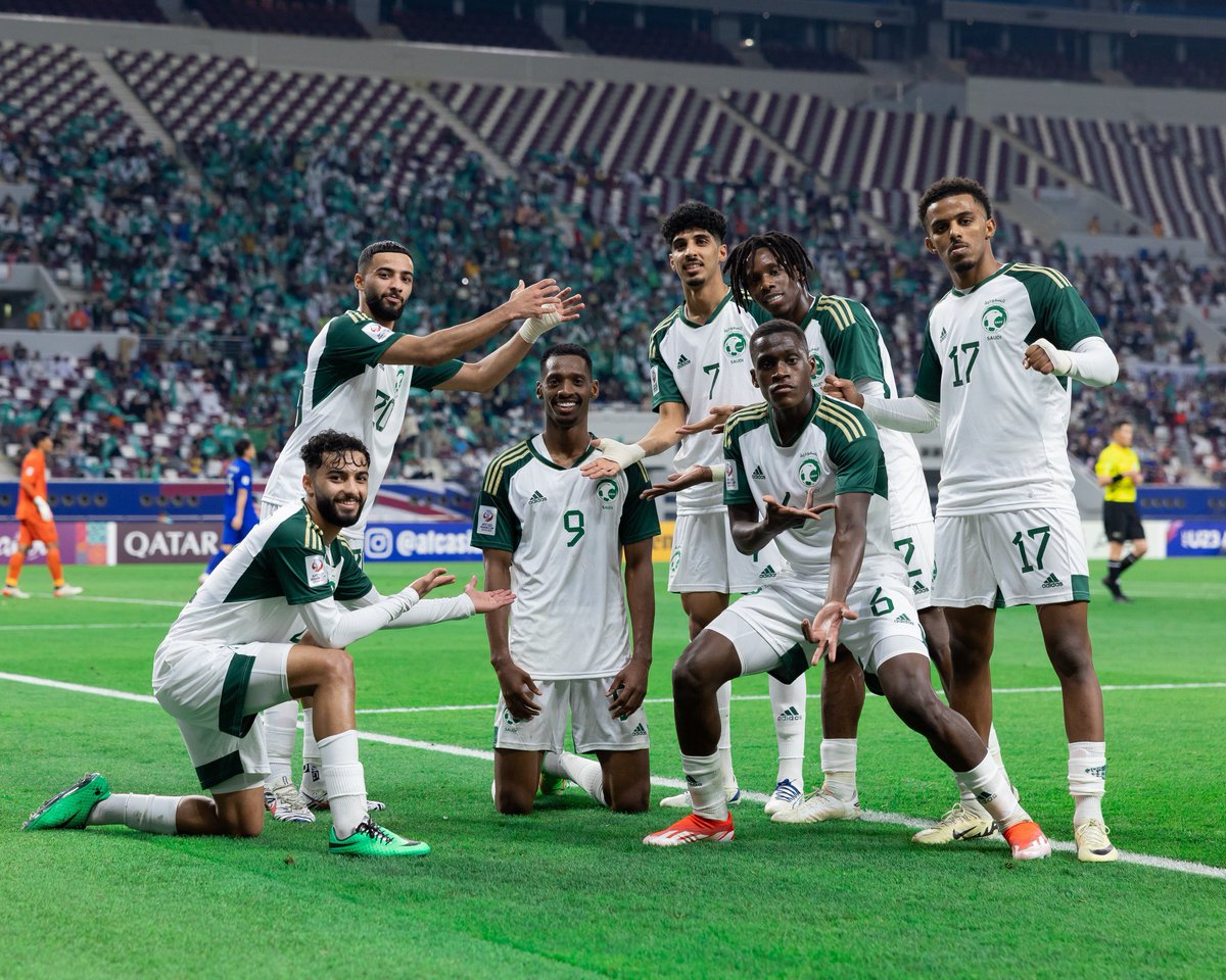 🚨🚨🚨🚨

رسميًا:

المنتخب السعودي يتأهل إلى ربع نهائي كأس #آسيا_تحت_23 سنة. 🇸🇦
#السعودية_تايلاند