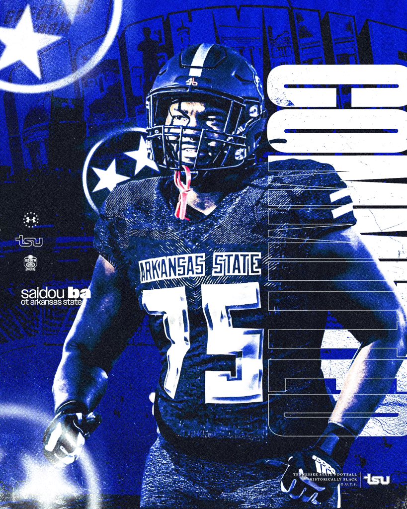 𝟔𝟏𝟓 𝐋𝐞𝐭’𝐬 𝐑𝐨𝐜𝐤𝐨𝐮𝐭!!! 🐯#Committed @EddieGeorge2727 @CoachTPart @CoachChewy80 @TSUTigersFB