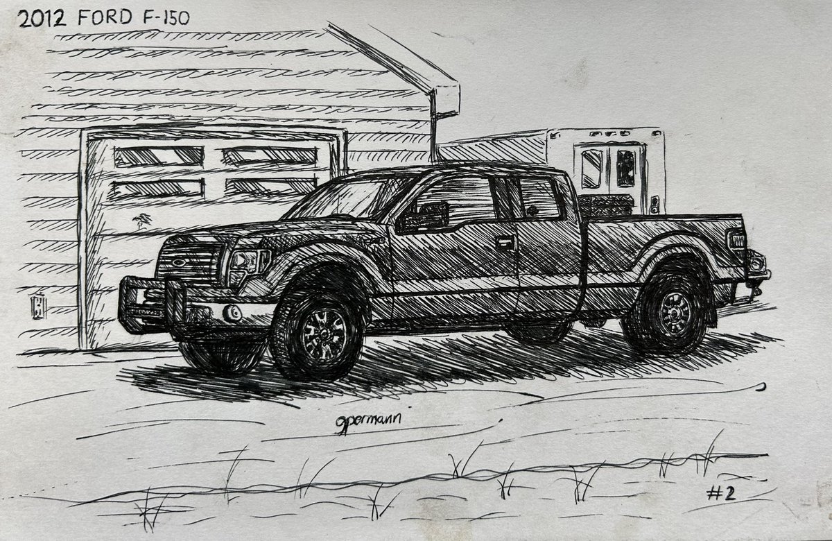 I did anotha commission! 

2012 Ford F150 with the nickname “Blu”