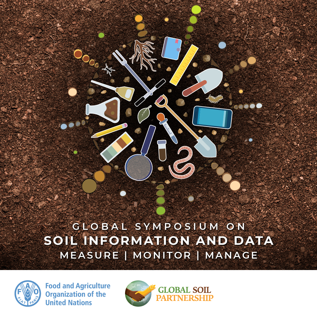 🔴Register now for the Global Symposium on Soil Information & Data, Nanjing, China.

We will explore the role of soil data & information in addressing food security, climate change & sustainable soil management.

🖥️Register ow.ly/PNby50RgSF6

#SoilData #SoilHealth #GSID2024