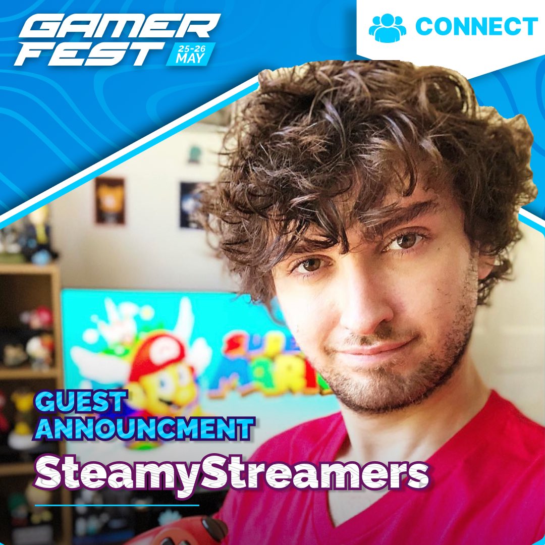 SteamyStreamers's tweet image. Hey guys delighted to announce I will be guesting @GamerFest_ie May the 25th! If you are attending be sure to say hi! You’ll probably catch myself and @RetroGamerIRL getting up to some @PressAnyPodcast shenanigans #gamerfest