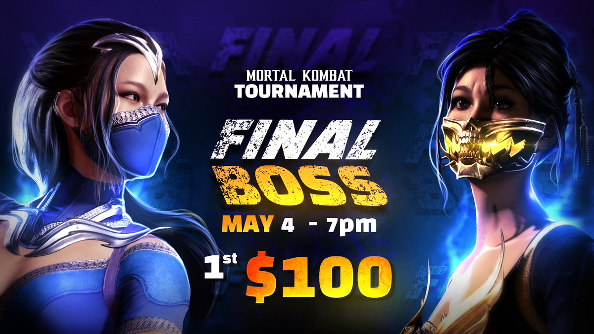 🚨🚨🚨🔊CALLING ALL KITANA PLAYERS 💙🚨🚨 In honor to celebrate reaching 300 followers on twitch. I’ll be sponsoring a top 8 KITANA only krossplay tourney. Winner takes ALL, but the catch is I’ll be the Final Boss to fight for additional money. Hosted by @a_vanityxoxo 💜💙💜