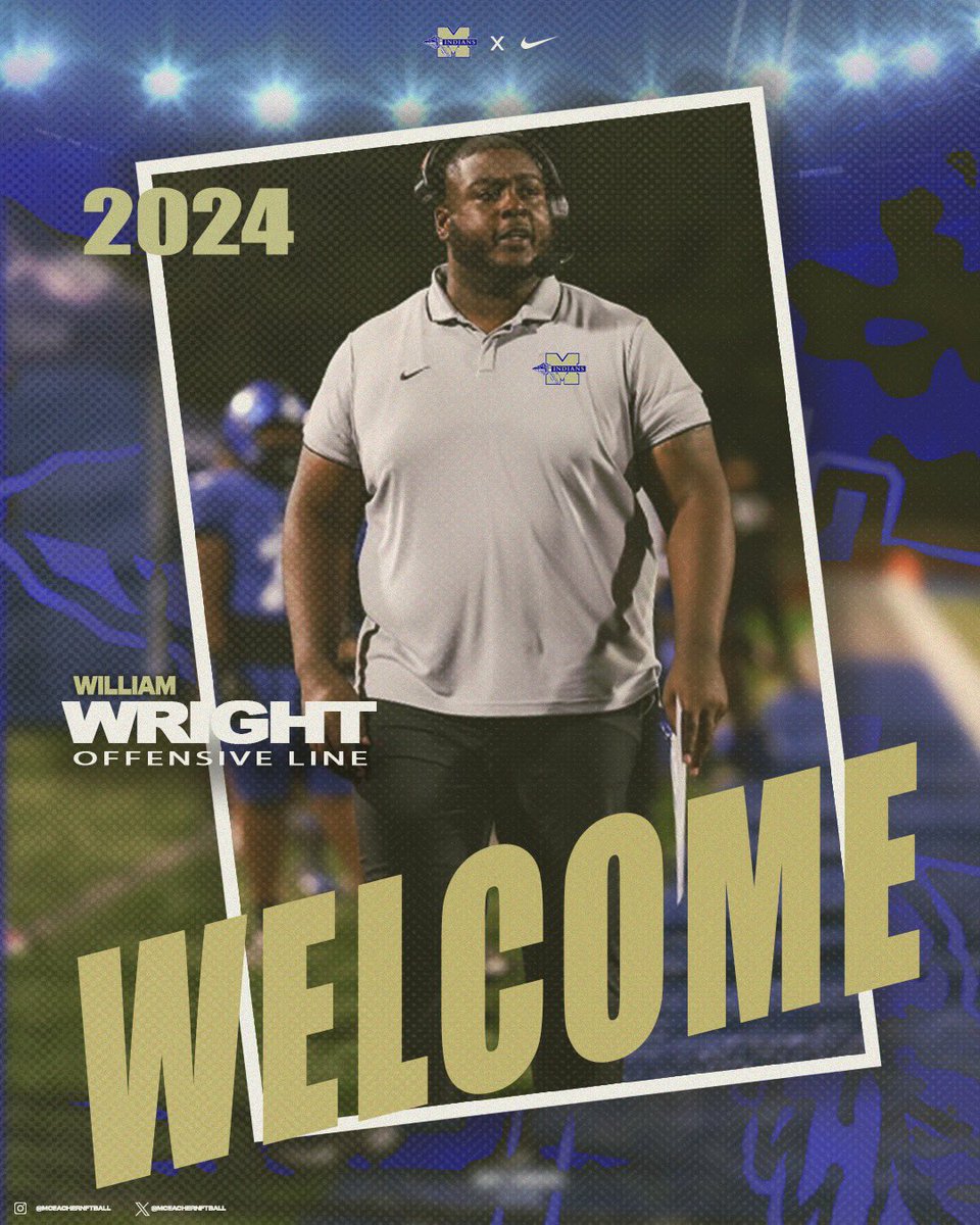 Excited to sign coach William Wright @CoachWright72 to #TheLabel Coach Wright was the Offensive Coordinator @ Westlake HS during the ‘23 season. He brings a wealth of knowledge & experience, as both player & coach. He’s a ‘19 inductee into the UWG hall of fame as an OL! #RTABF