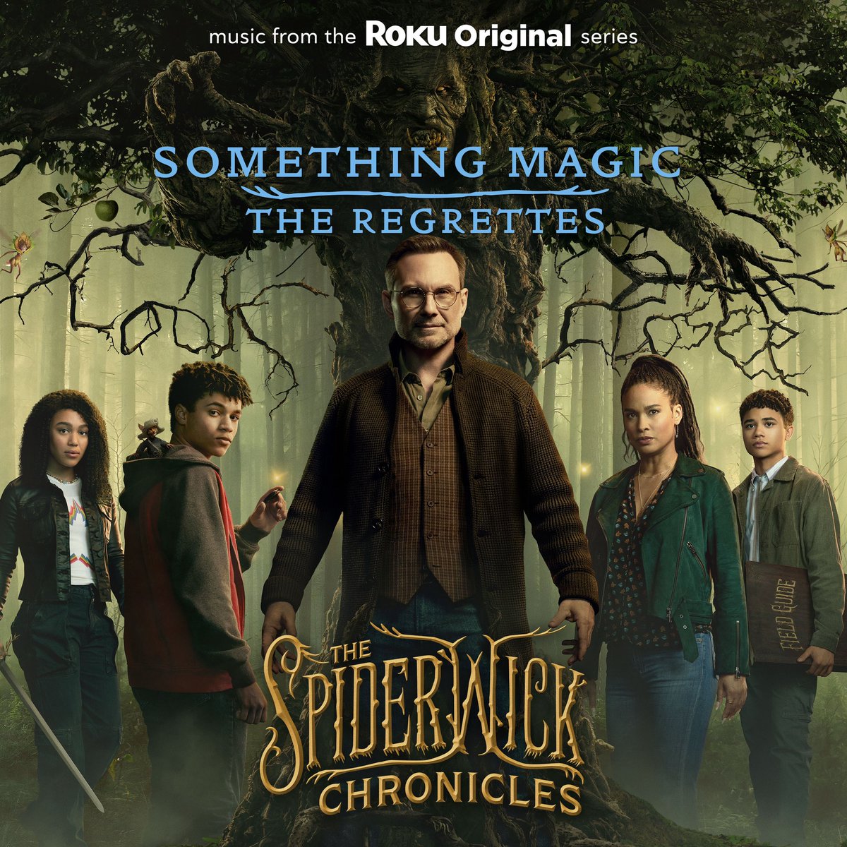regrettesband's tweet photo. we had so much fun making this for spiderwick chronicles and we’re stoked we finally get to share it with you!!! go listen to “something magic” and check out the show on roku ✨ https://t.co/CrkJC8hdo7 https://t.co/aldildor4Z