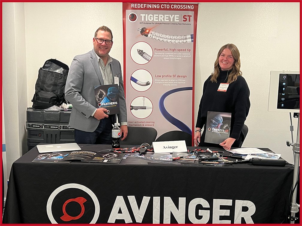 Visit Avinger at the Pennsylvania Hospital Vascular Symposium today or tomorrow! Experience our cutting-edge OCT imaging for Atherectomy and CTO crossings firsthand. #VascularHealth #MedicalInnovation #MedTech