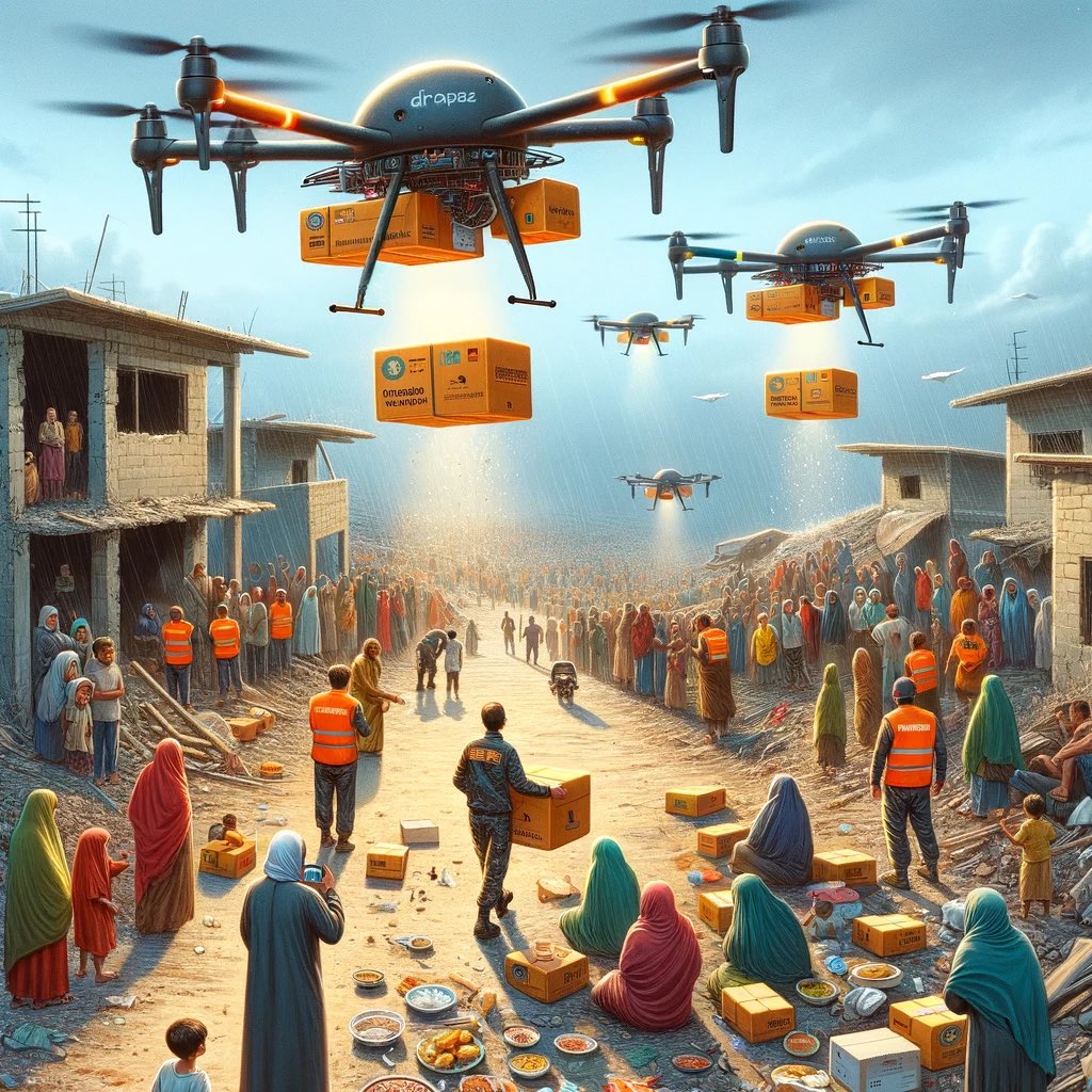 Hey @WorldFoodPrize @worldfoodindia why aren’t we using drones to drop off meals ready to eat to individuals in conflict zones? Give me 1000 drones and 100,000 meals… It’s so simple you’re not doing it. @UN remember a drone can’t be Accidentally killed, they’re safer.