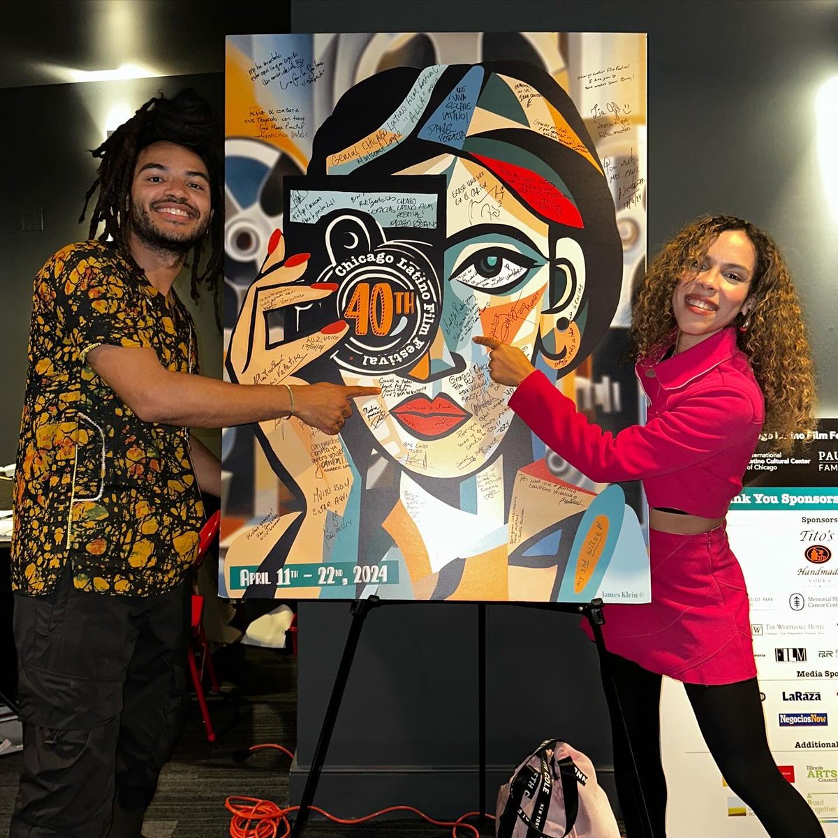 Chicago Latino Film festival 😍 qué hermosa experiencia 🥥🥥🥥