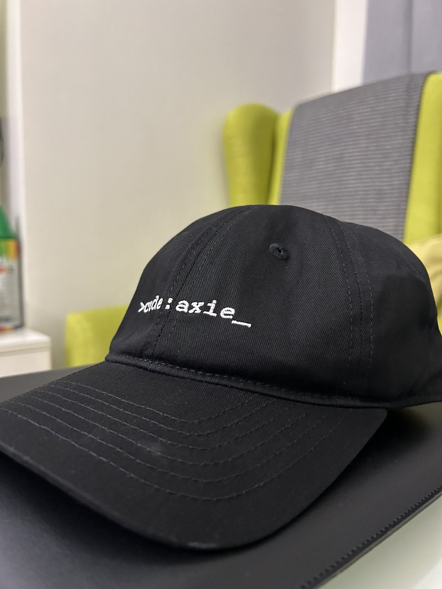 AxieFan3's tweet photo. Finally got my cap #philippines #axieph https://t.co/uWvTfOAb5E