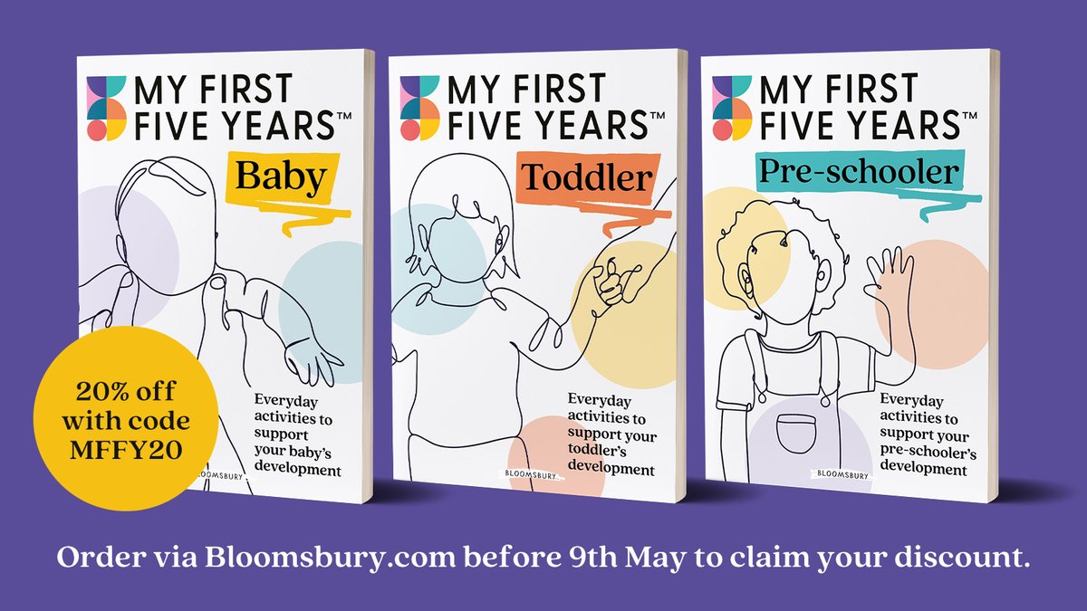 Harness the power of play and support your child’s development with easy, everyday activities from My First Five Years! Save 20% on My First Five Years books when you order before 9th May. Use code MFFY20 at the checkout ➡️ bit.ly/43R0cHx