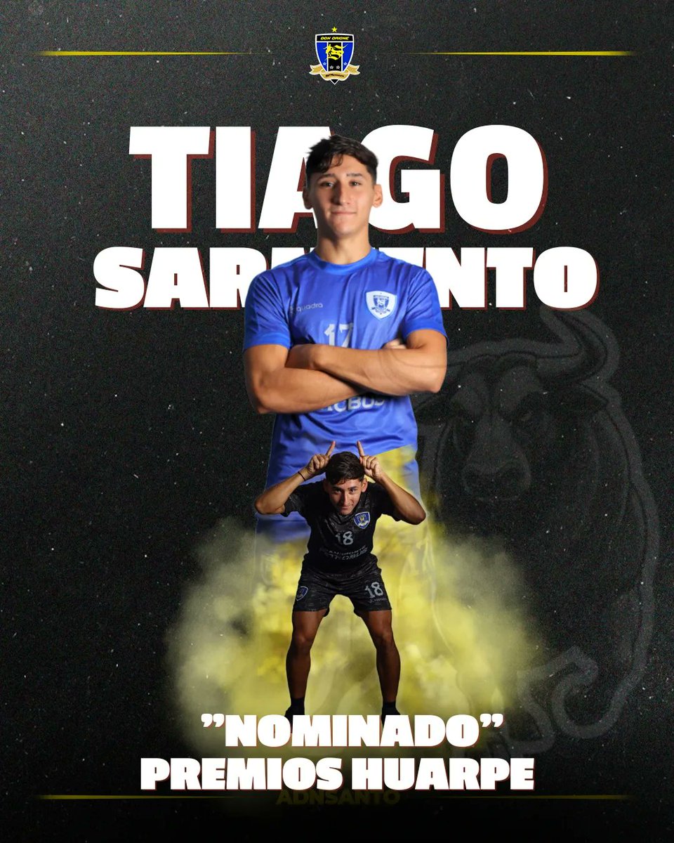 🐃 EL TORO

Tiago Sarmiento, jugador que convirtió el gol que nos dío el título 2023 de Fefusa. Fue elegido y nominado para los premios Huarpe como mejor jugador del 2023.

👏🏼 Felicitaciones TORO

#ADNSanto #NacidosParaElFutsal