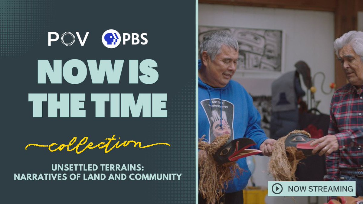 Fifty years ago, the internationally renowned Haida carver Robert Davidson created a new totem pole on his people’s native land. POV Shorts: NOW IS THE TIME shows us what that experience meant and where to go now. Streaming on @PBS. #POVShortsOnPBS loom.ly/8dGWFZw