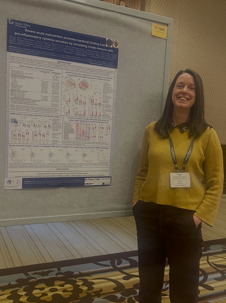 Inspiring innate immunology & systems biology research at this years @KeystoneSymp. Grateful to get the chance to discuss our translational immunology work on anti-bacterial innate immune cell function from the HOPE-SAM study @ZvitamboZim tinyurl.com/3hy9kf56