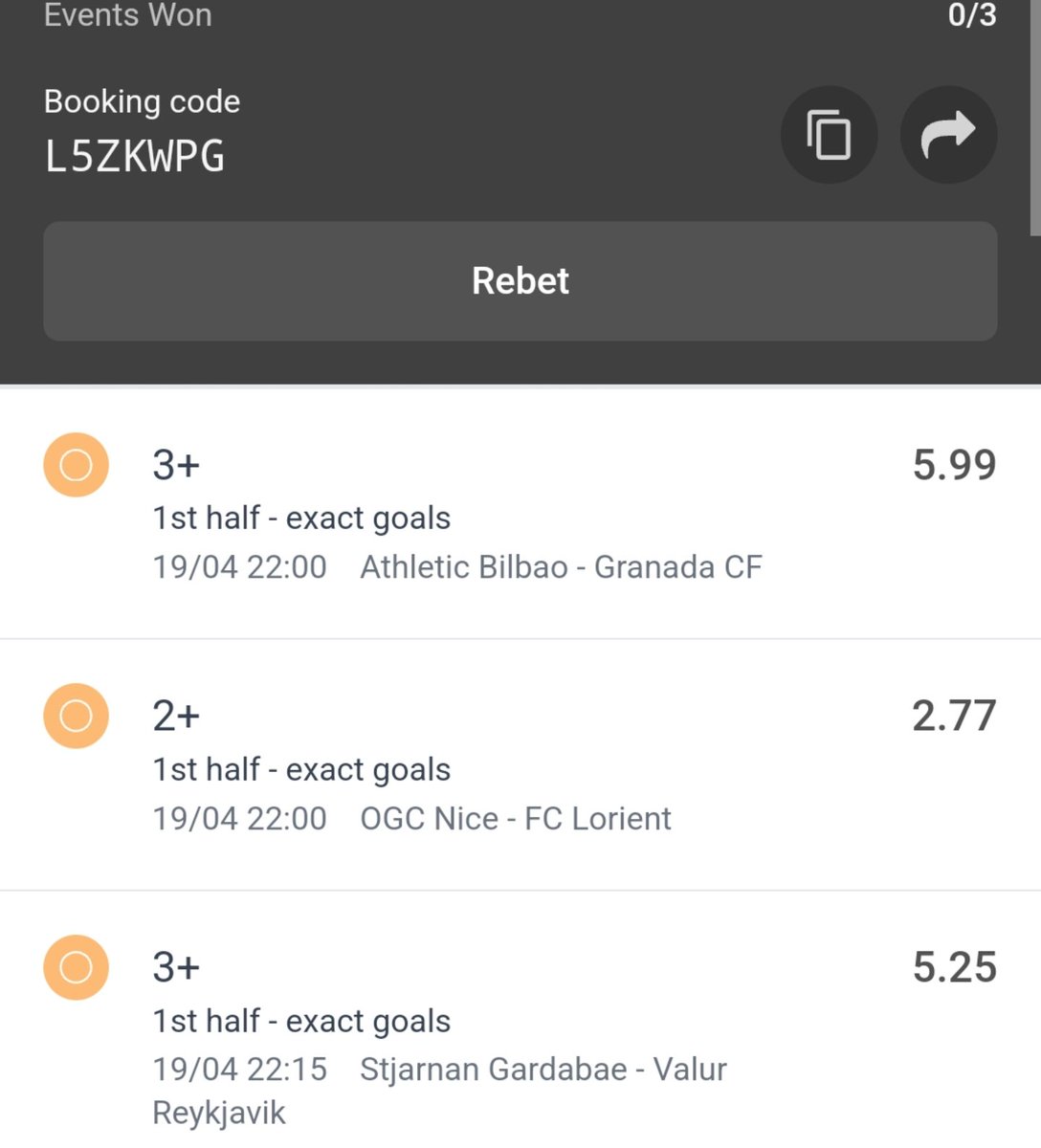 400k loading..✅ 1st half goals 👇 odibets.com/share/L5ZKWPG 👆 Easy 87+ odds