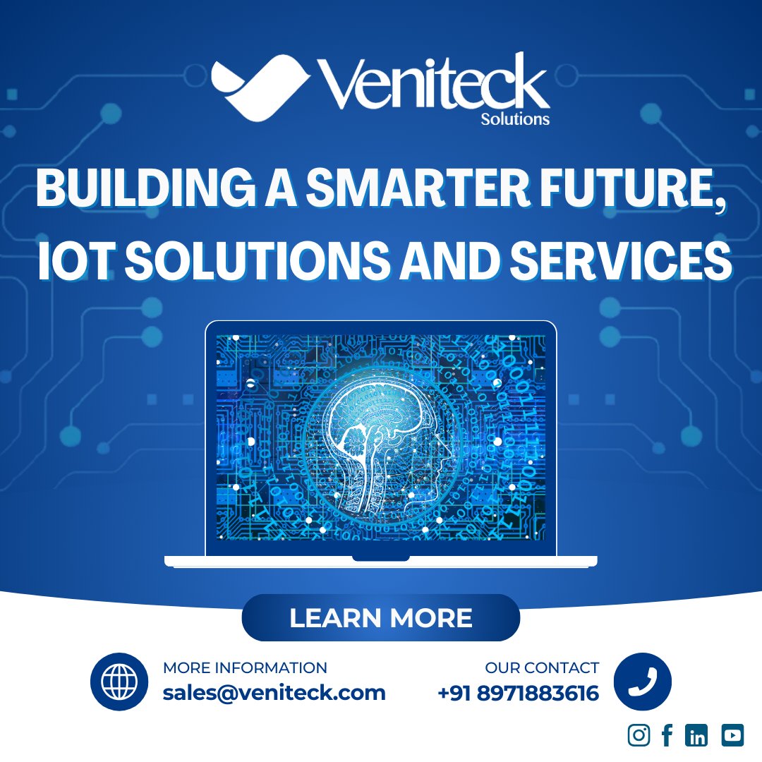 Experience the future of connectivity with our IoT services.
.
Visit Now
Instagram-bitly.ws/33szt
Website- veniteck.com
Call- +91 8971883616
.
#veniteck #venitecksolutions #onlinesolutions #softwaresolutions #ioTsolutions #IoT #ioTservice #internetoftings