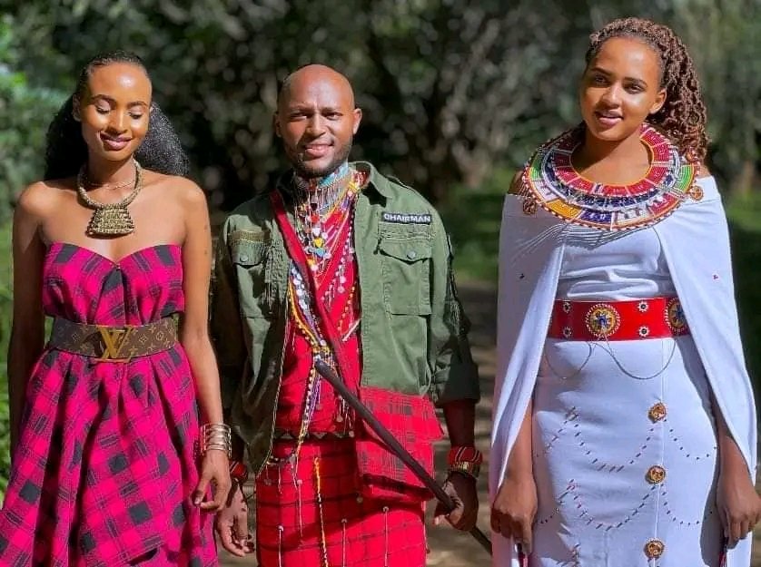 Celebrated Media personality Stephen Letoo will officially marry his 2 wives Tomorrow in a glamorous Traditional Wedding at Ole Ntimama Stadium in Narok county. Stephen Letoo, The self appointed Chairman of Men's Conference Kenya has maintained that he is a polygamous man and