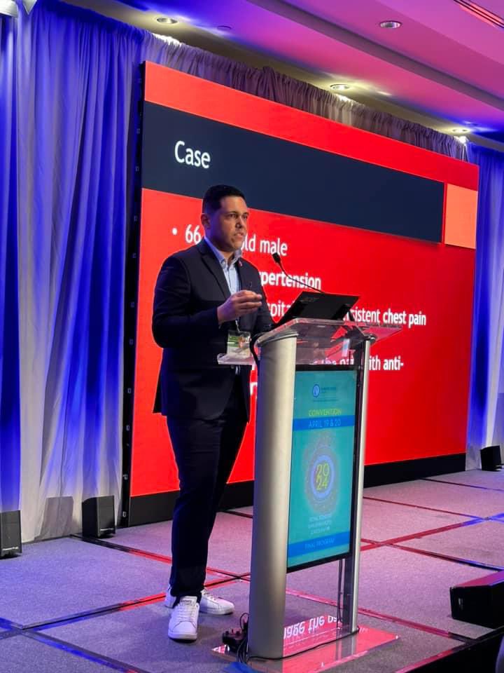 PRChapterACC's tweet photo. Comenzó la presentación de casos clínicos por los Fellows de los tres programas de entrenamiento de la isla. https://t.co/gCvtzqiBoy