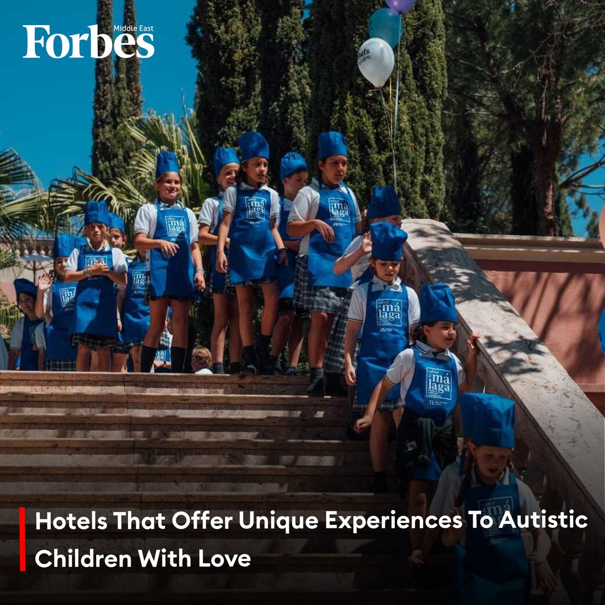 These hotels are developing various recreational programs with specially trained employees to offer autistic children an enjoyable experience. #Forbes #Autism For more details: 🔗 on.forbesmiddleeast.com/d0ed96