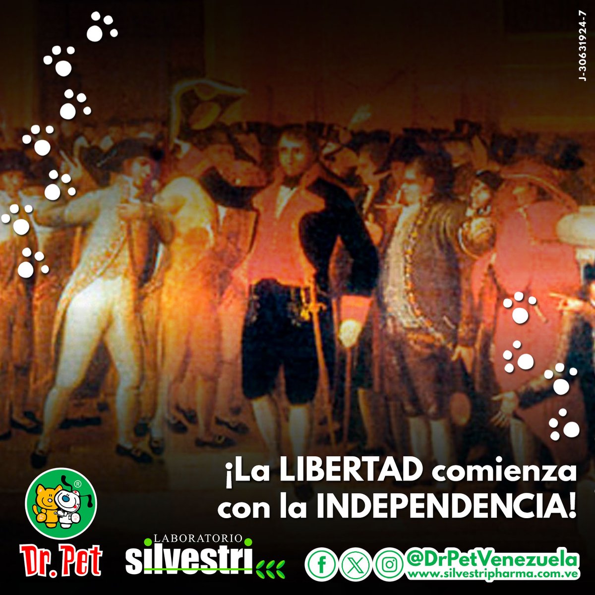 Hoy celebramos la génesis de la la Libertad... 💛💙❤