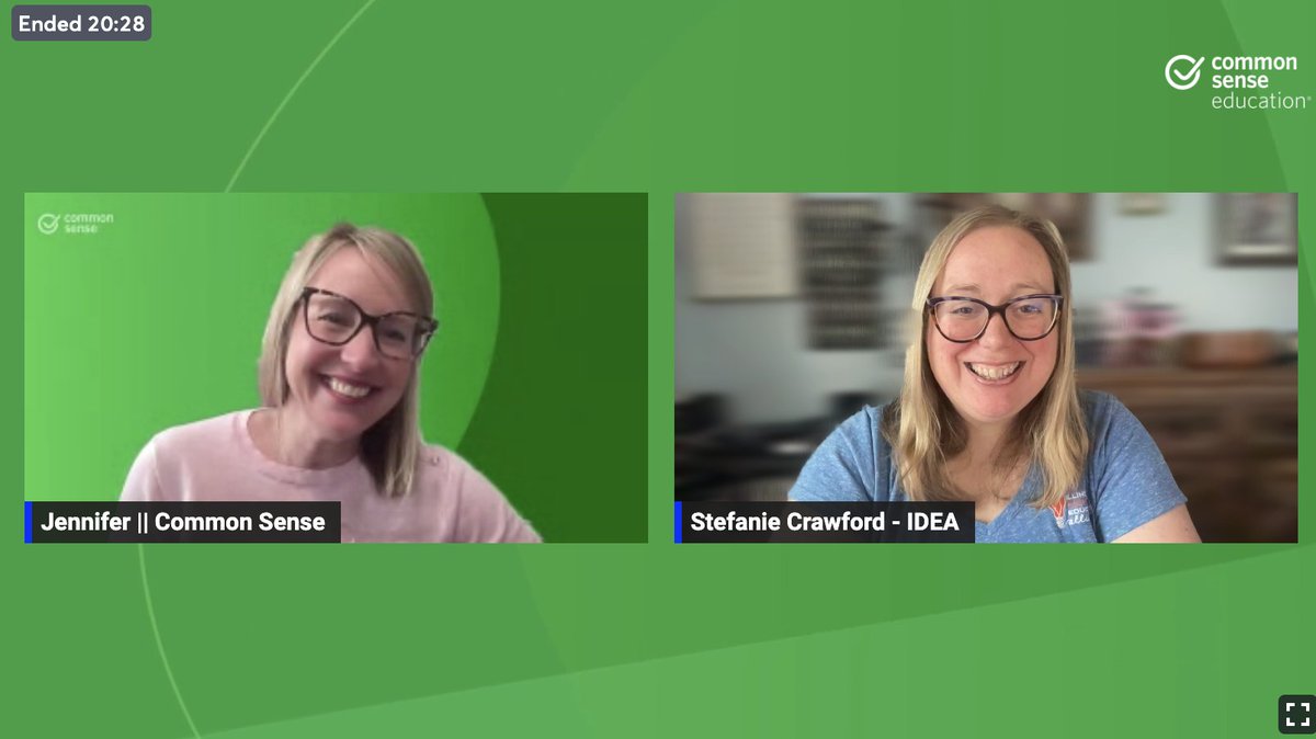 It's #AILiteracyDay! @Jehehalt and @MrsCford_tweets sat down with a new @CommonSenseEd AI lesson to show you just how easy it is to use them with your students and facilitate authentic communication. AI literacy is part of digital citizenship! #IDEAil