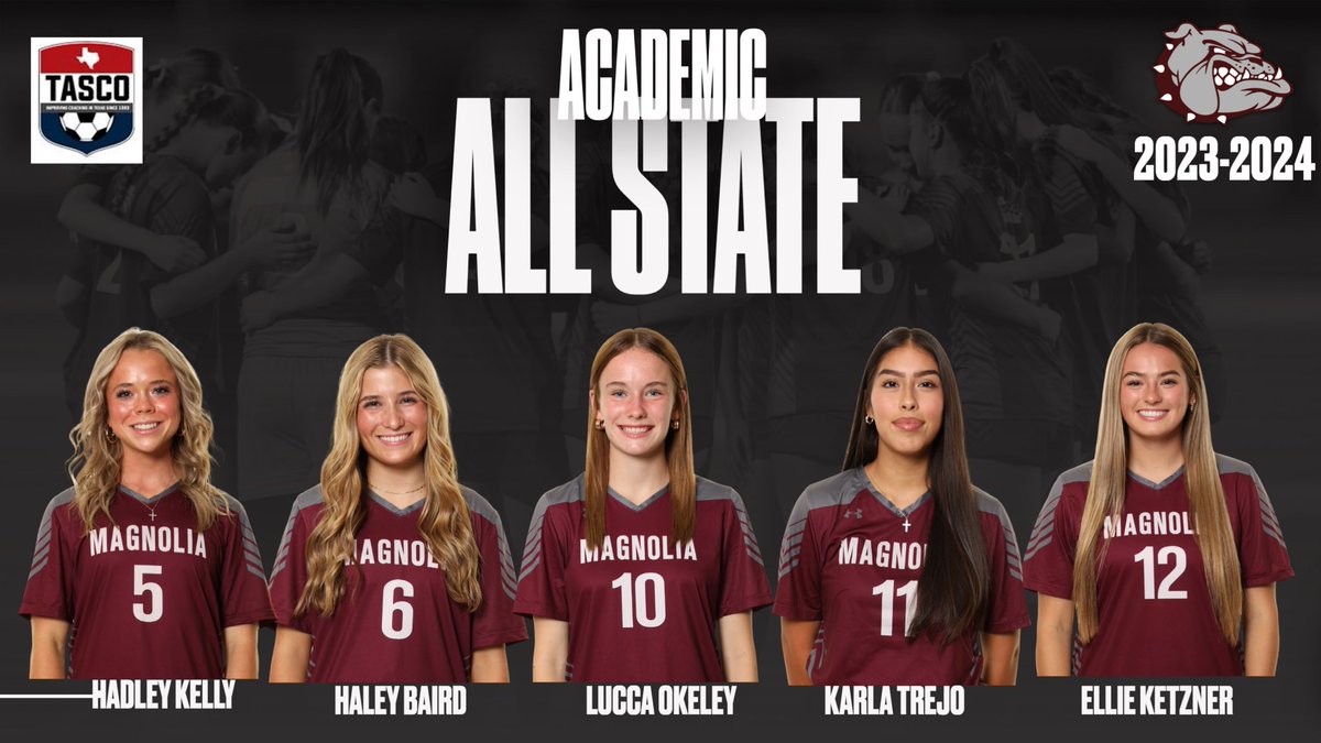 ⚽️Congratulations to our 5 amazing seniors who earned @tascosoccer Academic All-State! They maintained a 90 or higher GPA throughout all 4 years of high school.